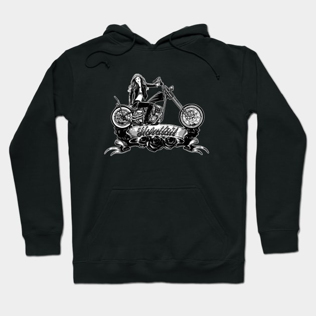 Hardtail Hoodie by Straywookie